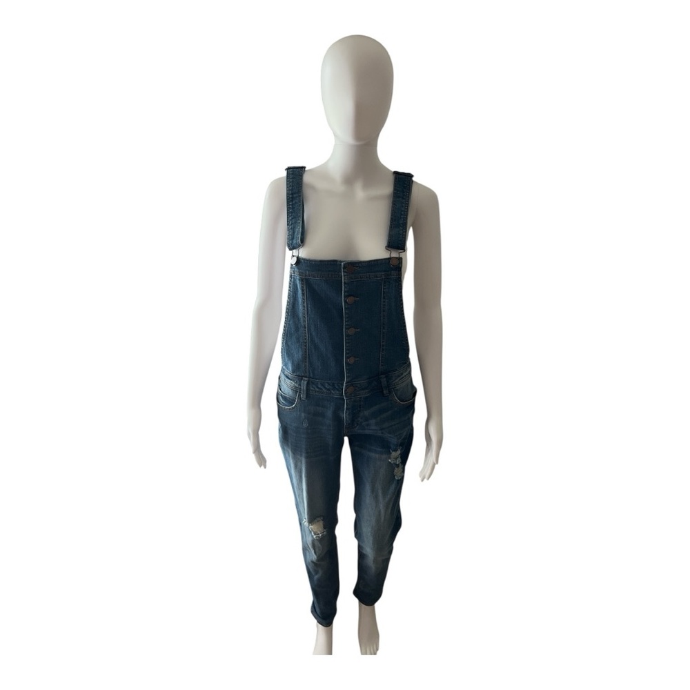 Tinseltown Denim Couture Blue Denim Overalls Size M